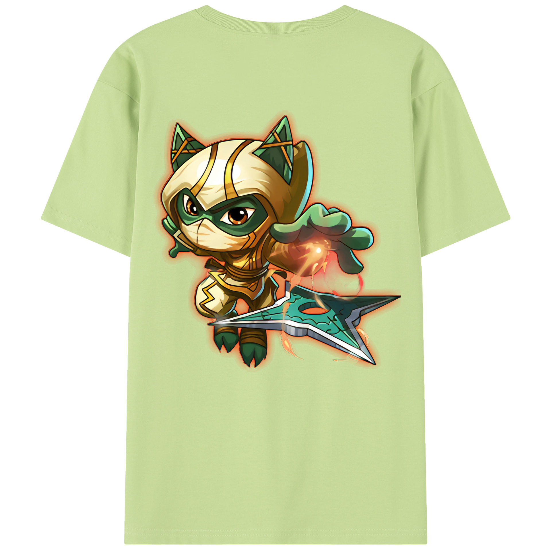 リーグ・オブ・レジェンド League of Legends LOL 綿100％半袖Tシャツ（背面プリント）